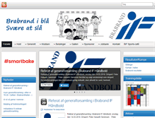 Tablet Screenshot of brabrand-haandbold.dk